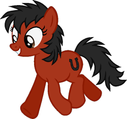 Size: 596x558 | Tagged: safe, artist:pegasski, imported from derpibooru, oc, oc only, earth pony, pony, base used, earth pony oc, eyelashes, female, grin, mare, simple background, smiling, solo, transparent background