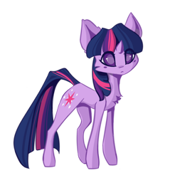 Size: 1280x1299 | Tagged: safe, artist:justeuge, imported from derpibooru, twilight sparkle, pony, unicorn, chest fluff, cute, female, mare, simple background, solo, transparent background, twiabetes, unicorn twilight