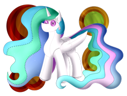 Size: 1980x1500 | Tagged: safe, artist:thebenalpha, imported from derpibooru, princess celestia, alicorn, pony, female, mare, plushie, simple background, solo, transparent background