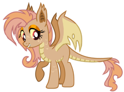 Size: 1280x950 | Tagged: safe, artist:princess-kitsune-tsu, artist:venomous-cookietwt, imported from derpibooru, oc, oc only, dracony, dragon, hybrid, pony, base used, female, interspecies offspring, offspring, parent:fluttershy, parent:garble, parents:garbleshy, simple background, solo, transparent background