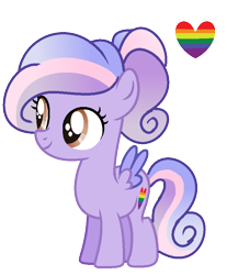 Size: 716x864 | Tagged: safe, artist:princess-kitsune-tsu, artist:venomous-cookietwt, imported from derpibooru, oc, oc only, pegasus, pony, base used, female, filly, offspring, parent:princess cadance, parent:rainbow blaze, simple background, solo, transparent background