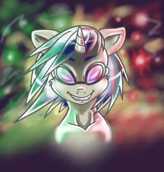 Size: 4000x4200 | Tagged: safe, artist:gear, imported from derpibooru, dj pon-3, vinyl scratch, pony, unicorn, bust, digital art, female, get, glasses, horn, looking at you, mare, portrait, smiling, smiling at you, solo