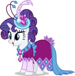 Size: 4000x4056 | Tagged: safe, artist:ambassad0r, imported from derpibooru, rarity, pony, unicorn, make new friends but keep discord, alternate hairstyle, clothes, dress, female, gala dress, mare, simple background, solo, transparent background, vector