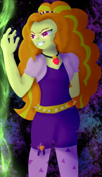 Size: 1131x1947 | Tagged: safe, artist:moonlightrift, imported from derpibooru, adagio dazzle, equestria girls, jewelry, necklace, solo