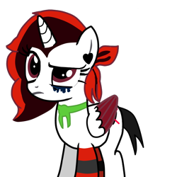 Size: 720x720 | Tagged: safe, artist:djmatinext, artist:kingbases, edit, edited screencap, imported from derpibooru, screencap, oc, oc only, oc:deadly heart, alicorn, pony, alicorn oc, base used, clothes, dripping, ear piercing, emo, eyelashes, female, horn, makeup, photo, pierced ears, piercing, simple background, socks, solo, stockings, thigh highs, transparent background, wings