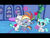 Size: 2048x1536 | Tagged: safe, imported from derpibooru, screencap, rainbow dash, pony, robot, robot pony, my little pony: pony life, spoiler:pony life s02e11, spoiler:pony life season 2, abuse, bloodshot eyes, female, g4.5, heart, hug, mare, mecha pony, planet of the apps, pony life, pressure, squeezing