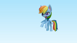 Size: 1920x1080 | Tagged: safe, imported from derpibooru, screencap, rainbow dash, pony, my little pony: pony life, my little pony: stop motion short, pillow fight (short), g4.5, pillow, pony life, solo, stop motion