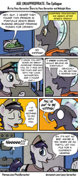 Size: 975x2213 | Tagged: safe, artist:pony-berserker, imported from derpibooru, thunderlane, oc, unnamed oc, pegasus, pony, comic:age (in)appropriate, bad end, comic, epilogue, noooooooo, prison, speech bubble, warden