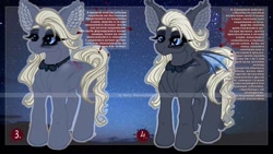 Size: 1024x576 | Tagged: safe, artist:maryhoovesfield, imported from derpibooru, oc, oc only, bat pony, pony, bat pony oc, bat wings, cyrillic, duo, ear fluff, eyelashes, injured, reference sheet, russian, signature, species swap, transformation, wings