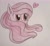 Size: 2232x2068 | Tagged: safe, artist:muhammad yunus, artist:tanahgrogot, imported from derpibooru, oc, oc only, oc:annisa trihapsari, earth pony, pony, base used, earth pony oc, female, heart, high res, mare, pink body, pink hair, solo, traditional art