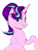 Size: 2440x3252 | Tagged: safe, artist:cadillac-dynamite, artist:cadillacdynamite, imported from derpibooru, starlight glimmer, pony, unicorn, cute, female, glimmerbetes, high res, raised hoof, simple background, smiling, solo, white background