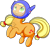 Size: 1671x1579 | Tagged: safe, artist:wownamesarehard, derpibooru exclusive, imported from derpibooru, applejack, earth pony, pony, how applejack got her hat back, my little pony: pony life, spoiler:pony life s01e04, butt freckles, chest fluff, cute, female, freckles, g4.5, helmet, jackabetes, mare, pony life, simple background, solo, space helmet, transparent background