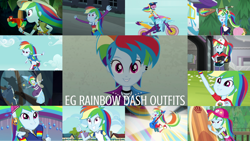 Size: 1280x720 | Tagged: safe, edit, edited screencap, editor:quoterific, imported from derpibooru, screencap, applejack, fluttershy, rainbow dash, bird, parrot, blue crushed, dance magic, eqg summertime shorts, equestria girls, equestria girls (movie), equestria girls series, fluttershy's butterflies, friendship games, friendship through the ages, good vibes, leaping off the page, legend of everfree, opening night, rainbow rocks, shake your tail, sunset's backstage pass!, spoiler:eqg series (season 2), spoiler:eqg specials, annoyed, belly button, belt, blue skin, board shorts, boots, cap, clothes, compression shorts, confident, costume, cute, cutie mark, cutie mark on clothes, dance magic (song), dashabetes, ear piercing, eyes closed, fall formal outfits, female, fluttershy's butterflies: rainbow dash, flying, friendship games motocross outfit, friendship games outfit, geode of super speed, gloves, gym shorts, happy, hat, helmet, indoors, jewelry, jungle, long hair, magical geodes, motocross outfit, motorcross, motorcycle, motorcycle outfit, multicolored hair, music festival outfit, necklace, open mouth, outdoors, piercing, pink eyes, ponied up, ponytail, rainbow hair, rapper dash, shirt, shoes, short hair, shorts, shorts under skirt, side slit, skirt, smiling, surfboard, t-shirt, thumbs up, tomboy, tri-cross relay outfit, visor cap