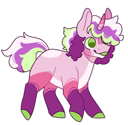 Size: 940x919 | Tagged: safe, artist:spaceoreosxoxo, imported from derpibooru, oc, oc only, pony, unicorn, curved horn, horn, mlem, silly, simple background, smiling, solo, tongue out, transparent background