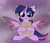 Size: 2300x2000 | Tagged: safe, artist:jubyskylines, imported from derpibooru, twilight sparkle, alicorn, pony, :3, book, colored wings, colored wingtips, cute, ear fluff, female, high res, mare, reading, sitting, smiling, solo, spread wings, twiabetes, twilight sparkle (alicorn), weapons-grade cute, wings