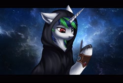 Size: 2560x1744 | Tagged: safe, artist:megabait, imported from derpibooru, oc, oc only, pony, unicorn, assassin, blade, clothes, dagger, hooves, male, robe, solo, weapon