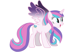 Size: 11286x8000 | Tagged: safe, artist:laszlvfx, imported from derpibooru, princess flurry heart, alicorn, pony, absurd resolution, female, mare, older, older flurry heart, simple background, solo, transparent background