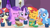 Size: 8000x4500 | Tagged: safe, artist:thatusualguy06, imported from derpibooru, amethyst star, moondancer, sparkler, starlight glimmer, sunset shimmer, trixie, pony, unicorn, bread, break-fasting at ponyville, chocolate, crackers, drink, empathy cocoa, eyes closed, female, food, group, hot chocolate, irrational exuberance, looking at you, magical trio, mare, missing accessory, peanut butter, peanut butter crackers, show accurate, smiling, smiling at you, that pony sure does love peanut butter, that pony sure does love peanut butter crackers, vector