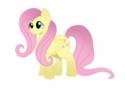 Size: 2048x1551 | Tagged: safe, artist:muffynogueira, imported from derpibooru, fluttershy, pegasus, pony, cute, shyabetes, solo