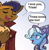 Size: 329x339 | Tagged: safe, edit, idw, imported from derpibooru, capper dapperpaws, trixie, cat, pony, unicorn, chest fluff, comic, female, male, narcissism, shipping, straight