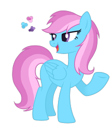 Size: 2200x2481 | Tagged: safe, artist:magicuniclaws, imported from derpibooru, oc, oc only, pegasus, pony, female, high res, magical lesbian spawn, mare, offspring, parent:lotus blossom, parent:rainbow dash, simple background, solo, transparent background