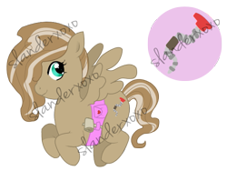 Size: 629x500 | Tagged: safe, artist:slanderxoxo, imported from derpibooru, oc, oc only, oc:cocoa, pegasus, pony, cutie mark, female, looking back, mare, pegasus oc, solo, wings