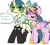 Size: 4000x3606 | Tagged: source needed, useless source url, safe, artist:plushfurby, imported from derpibooru, princess cadance, queen chrysalis, alicorn, changedling, changeling, changeling queen, insect, moth, a better ending for chrysalis, alternate design, alternate hairstyle, alternate universe, cadalis, cute, cutealis, eyes closed, female, infidelity, jewelry, lesbian, married, purified chrysalis, reformed chrysalis, ring, shipping, simple background, thought bubble, wedding ring, white background