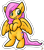 Size: 699x793 | Tagged: safe, artist:zutcha, imported from derpibooru, fluttershy, pegasus, pony, :t, aside glance, bipedal, blushing, chest fluff, cute, female, looking at you, mare, outline, shyabetes, simple background, solo, spread wings, three quarter view, transparent background, white outline, wings