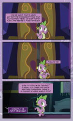 Size: 1920x3169 | Tagged: safe, artist:alexdti, imported from derpibooru, spike, dragon, comic:quest for friendship, comic, solo, winged spike, wings