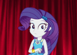 Size: 498x357 | Tagged: safe, artist:luckreza8, artist:thegreatloofa, derpibooru exclusive, imported from derpibooru, rarity, equestria girls, animated, bracelet, curtain, excited, female, flailing, freaking out, gif, jewelry, kermit the frog, marshmelodrama, rarity being rarity, reference, scared, screaming, solo, the muppet show, wat, wtf