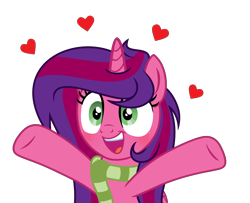 Size: 3313x2686 | Tagged: safe, artist:darbypop1, imported from derpibooru, oc, oc only, oc:alyssa rice, alicorn, pony, clothes, female, heart, high res, mare, scarf, simple background, solo, transparent background