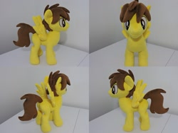 Size: 1597x1199 | Tagged: safe, artist:little-broy-peep, imported from derpibooru, oc, oc only, pegasus, pony, irl, male, pegasus oc, photo, plushie, solo, stallion