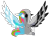 Size: 2656x2032 | Tagged: safe, artist:mediasmile666, imported from derpibooru, oc, oc only, oc:media smile, pegasus, pony, chains, ear piercing, female, high res, jewelry, mare, pendant, piercing, simple background, solo, transparent background