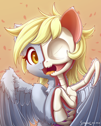 Size: 1600x2000 | Tagged: safe, artist:symbianl, imported from derpibooru, derpy hooves, pegasus, pony, anatomy, bone, cute, derpabetes, dissectibles, dissection, female, freeny's hidden dissectibles, hilarious in hindsight, mare, skeleton, solo