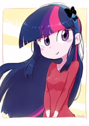 Size: 2480x3508 | Tagged: safe, artist:nendo, imported from derpibooru, twilight sparkle, equestria girls, female, solo