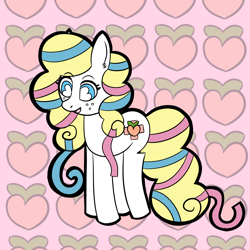 Size: 1000x1000 | Tagged: safe, artist:peachi_tea, imported from derpibooru, oc, oc:peachi, pony