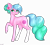 Size: 7718x7000 | Tagged: safe, artist:cat-chai, imported from derpibooru, oc, oc only, oc:sugar swirl, pony, absurd resolution, female, mare, raised hoof, solo, tongue out