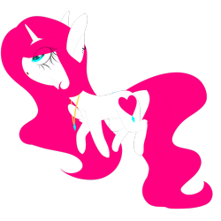 Size: 2449x2449 | Tagged: safe, artist:mediasmile666, imported from derpibooru, oc, oc only, pony, art trade, female, high res, jewelry, mare, pendant, simple background, solo, transparent background