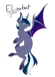 Size: 3372x4671 | Tagged: safe, artist:articfoxdraws, imported from derpibooru, oc, oc only, oc:elizabat stormfeather, alicorn, bat pony, bat pony alicorn, pony, alicorn oc, bat pony oc, bat wings, chest fluff, female, flying, freckles, grin, horn, mare, missing cutie mark, one eye closed, raised hoof, raised leg, redesign, simple background, smiling, solo, transparent background, unshorn fetlocks, wings, wink