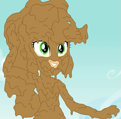 Size: 729x718 | Tagged: safe, artist:amateur-draw, edit, edited screencap, imported from derpibooru, screencap, applejack, human, equestria girls, equestria girls series, the finals countdown, clothes, covered in mud, female, mud, mud edit, mud play, muddy, show accurate, wet and messy