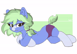 Size: 7017x4961 | Tagged: safe, artist:avery-valentine, imported from derpibooru, oc, earth pony, pony, angry, clothes, panties, underwear