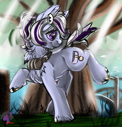 Size: 1159x1200 | Tagged: safe, artist:brainiac, imported from derpibooru, oc, oc only, oc:whiskey lullaby, cat, cat pony, original species, female, mare, solo