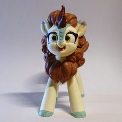 Size: 1441x1441 | Tagged: safe, artist:pessimizer, imported from derpibooru, autumn blaze, kirin, 3d print, female, figurine, irl, photo, smiling, solo