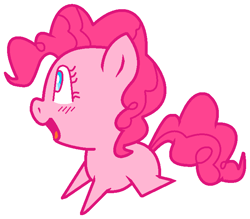 Size: 706x619 | Tagged: safe, artist:mayaliicious, imported from derpibooru, pinkie pie, earth pony, pony, chibi, cute, diapinkes, missing cutie mark, simple background, solo, transparent background