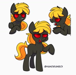 Size: 1349x1325 | Tagged: safe, artist:handgunboi, imported from derpibooru, pony, annoyed, female, rawr