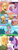 Size: 1300x3674 | Tagged: safe, artist:saturdaymorningproj, imported from derpibooru, applejack, spike, twilight sparkle, comic:indecent blushes, 2021