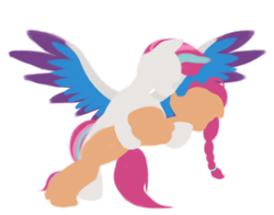 Size: 1400x1100 | Tagged: safe, artist:rockhoppr3, imported from derpibooru, sunny starscout, zipp storm, earth pony, pegasus, pony, boop, duo, female, g5, lesbian, noseboop, simple background, spread wings, transparent background, wings