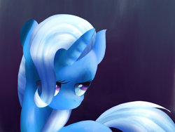 Size: 2160x1620 | Tagged: safe, artist:andromedasparkz, imported from derpibooru, trixie, pony, unicorn, female, mare, simple background, solo