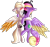 Size: 2528x2372 | Tagged: safe, artist:mediasmile666, imported from derpibooru, oc, oc only, alicorn, pegasus, pony, alicorn oc, blushing, colored muzzle, duo, female, floppy ears, high res, horn, kissing, mare, simple background, transparent background, two toned wings, wings