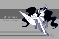 Size: 3000x2000 | Tagged: safe, artist:valkyrie-girl, imported from derpibooru, oc, oc only, oc:princess aurora, alicorn, pony, action pose, alicorn oc, female, high res, horn, mare, solo, wings
